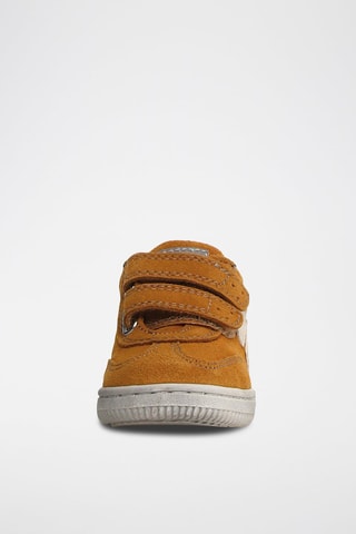 Baskets en cuir Dasky - Moutarde