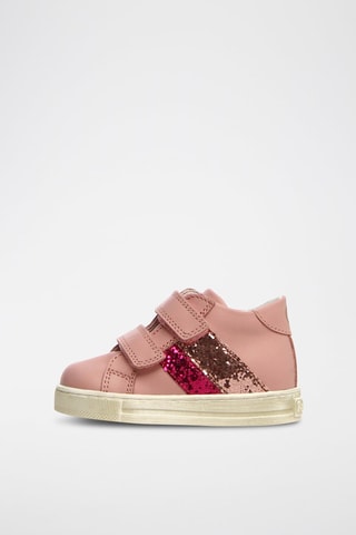 Baskets en cuir Betzi - Rose