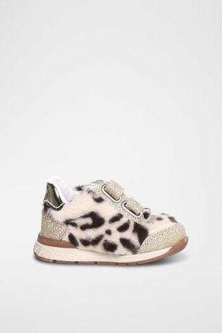 Baskets en nubuck Ferdi - Rose clair
