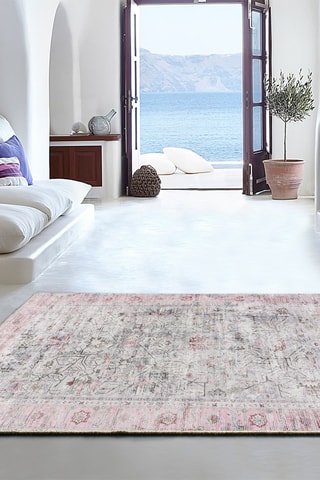 Tapis Neila - 
Blanc et noir