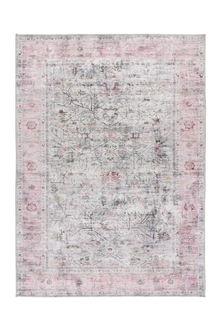 Tapis Neila - 
Blanc et noir