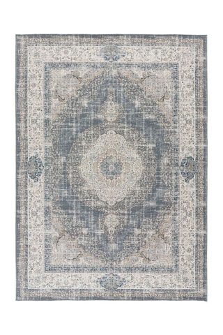 Tapis Neila - 
Gris et blanc