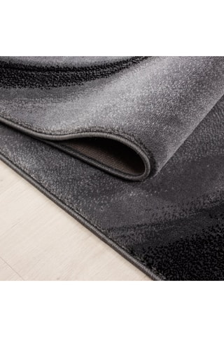 Tapis Miami - Noir et gris