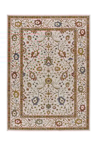Tapis en toile de jute Anthea - Multicolore