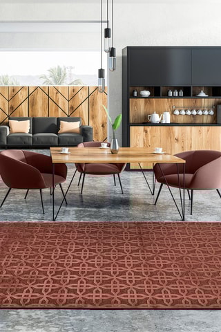 Tapis Margot - Bordeaux