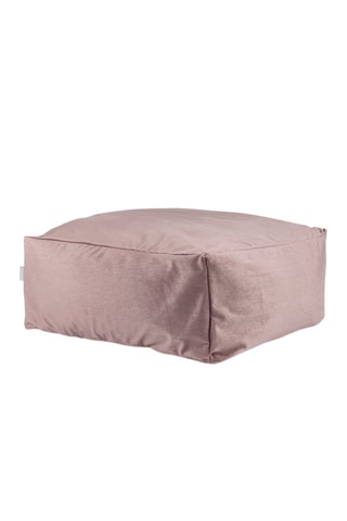 Pouf Velvet Corso - 50 x 50 x 25 cm - Taupe