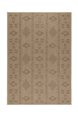 Tapete Dhaka 8711 - Bege e preto