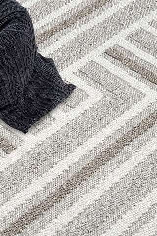 Tapis Lindo 7590 - Gris et beige