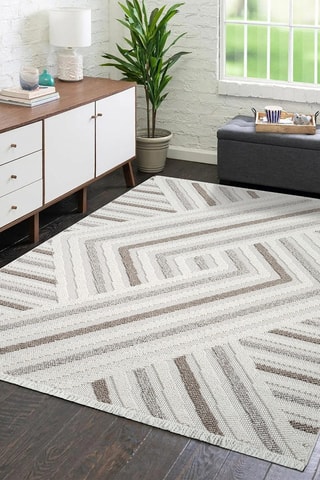 Tapis Lindo 7590 - Beige et crème