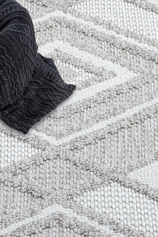 Tapis Lindo 8875 - Gris et beige