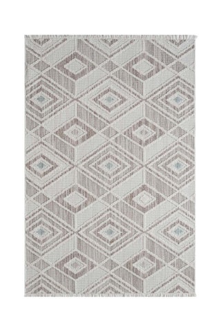 Tapis Lindo 8875 - Beige et vert