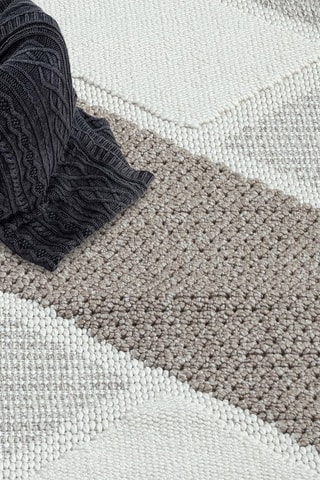 Tapis Lindo 8877 - Beige et gris