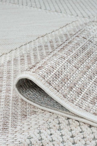 Tapis Lindo 8877 - Crème et gris