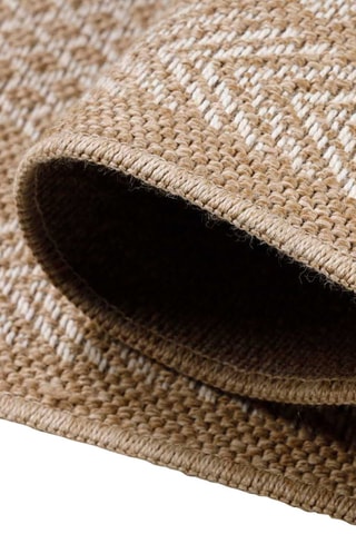 Tapete Dhaka 8714 - Bege e branco