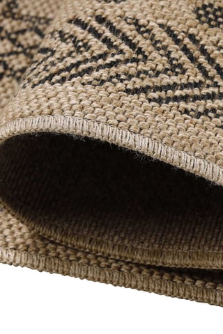 Tapete Dhaka 8714 -  Bege e preto