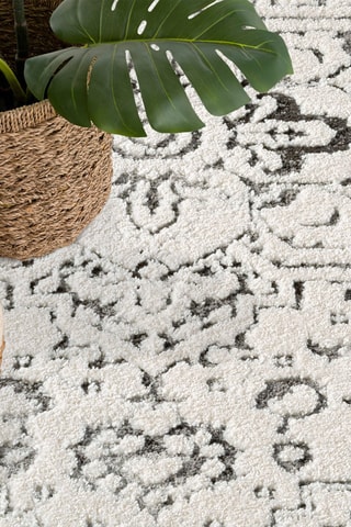 Tapis Lounge 0638 - Gris et crème