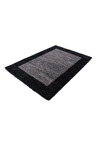 Tapis Life 1503 - Anthracite et noir