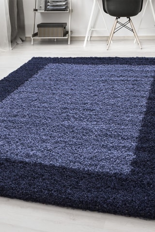 Tapis Life 1503 - Bleu marine
