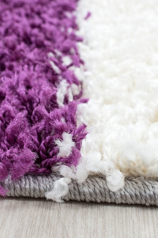 Tapis Life 1501 - Gris et violet