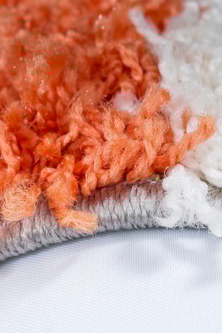 Tapis Life 1501 - Gris et orange