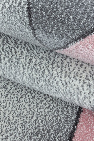 Tapis Beta 1120 - Gris et rose