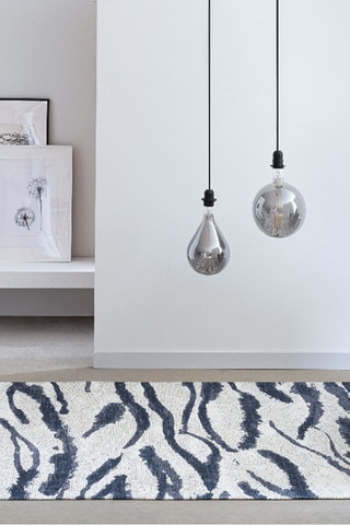 Tapete Jibra Cinzento e azul