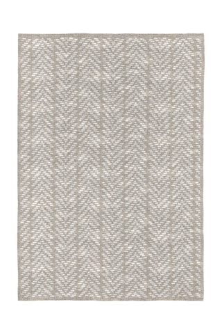 Tapis Kalahari-417 - Beige et blanc