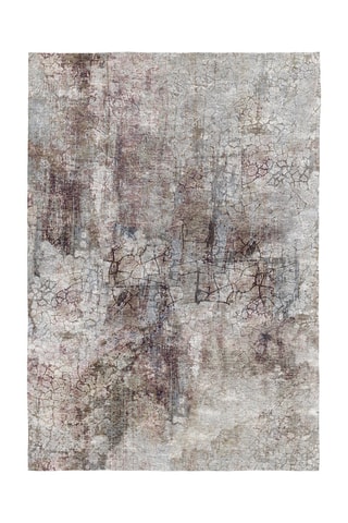 Tapis Samani-417 - Gris et noir