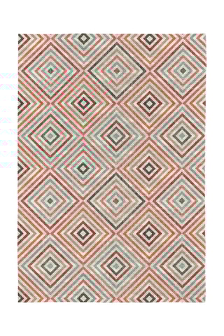 Tapis Viena-417 - Blanc et vert