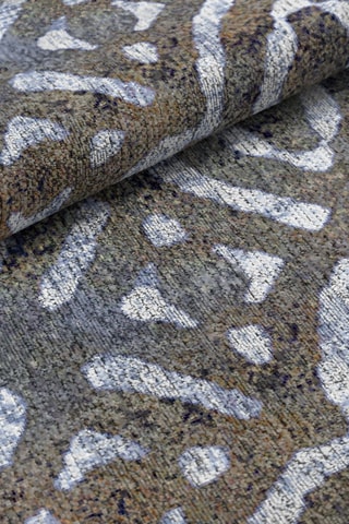 Tapis LLecas - Blanc et marron