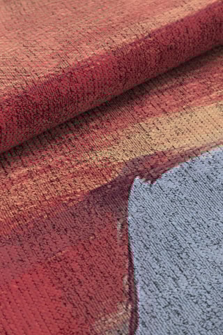 Tapis Pampam - Rouge et bleu