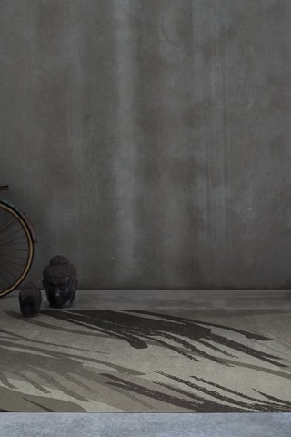 Tapis Dowa - Gris et noir