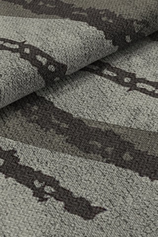 Tapis Dowa - Gris et noir