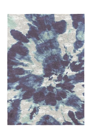 Tapis Azuri - Gris et bleu