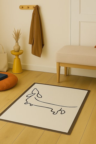 Tapis Stampa - Beige 