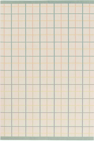 Tapis Manila - Beige et bleu