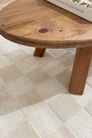 Tapis Garden - Blanc