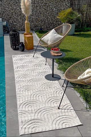 Tapis Santorini Blanc