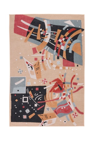 Tapis Garden - Beige et orange