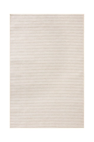 Tapis Garden - Beige et blanc