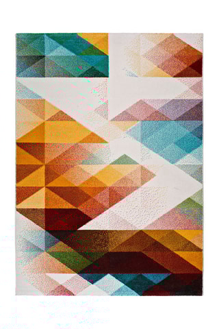 Tapis Pandora - Blanc et jaune