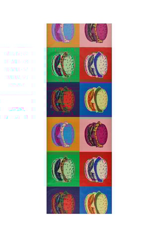 Tapete Ricci Laranja e vermelho