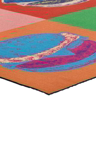 Tapete Ricci Laranja e vermelho