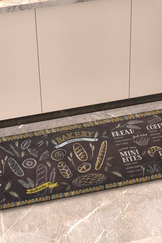 Tapete Sprinty Bakery - Preto