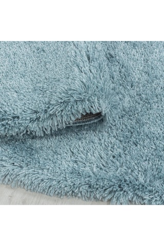 Tapis Fluffy  - Bleu