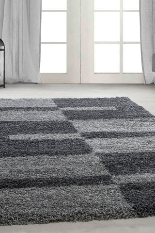 Tapis Gala - Gris et anthracite