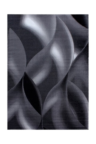 Tapis Plus - Noir et gris