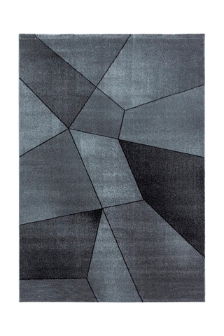 Tapis Beta - Anthracite et noir