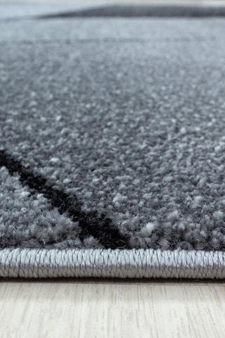 Tapis Beta - Anthracite et noir