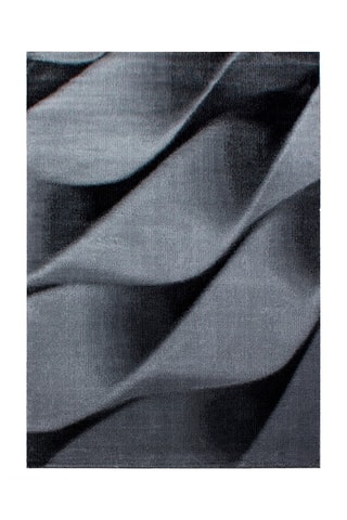 Tapis Parma - Noir et gris